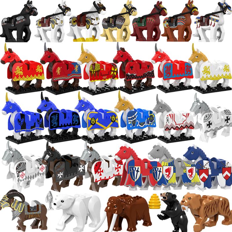 Military Medieval Building Blocks Solider Figures Knights Equipment Animal Accessories Mount Armor War Horse Mini Bricks MOC
Military Medieval Building Blocks Solider Figures Knights Equipment Animal Accessories Mount Armor War Horse Mini Bricks MOC
