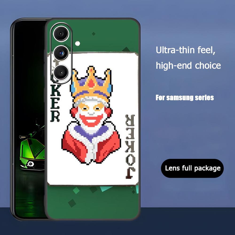 Hot Cool Balatro Card Game Phone Case For Samsung Galaxy S25 S24 S23 S22 S21 S20 Plus Ultra Note20 Soft Black Samsung S24
Hot Cool Balatro Card Game Phone Case For Samsung Galaxy S25 S24 S23 S22 S21 S20 Plus Ultra Note20 Soft Black Samsung S24