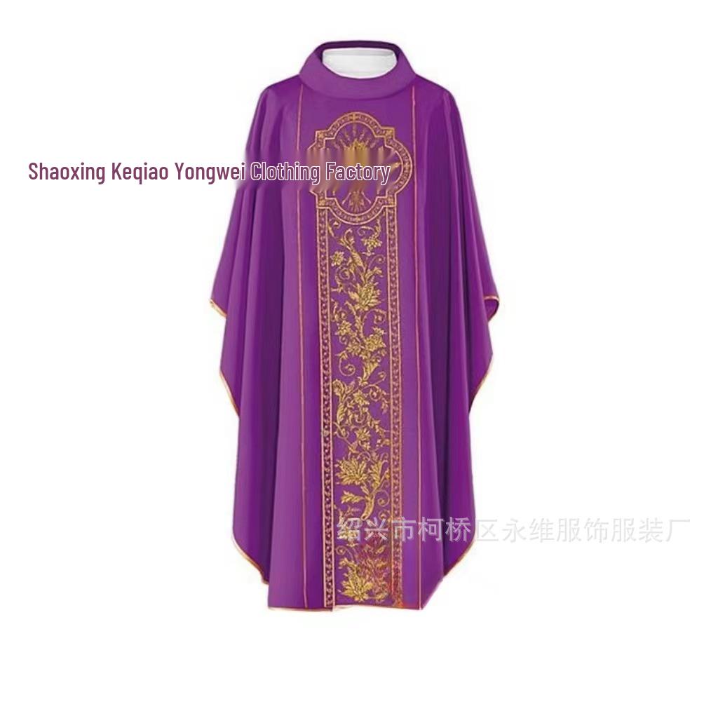Cross-Border Performance Prayer Robe - Loose Monk Stage Costume with Embroidery. One Size
Cross-Border Performance Prayer Robe - Loose Monk Stage Costume with Embroidery. One Size