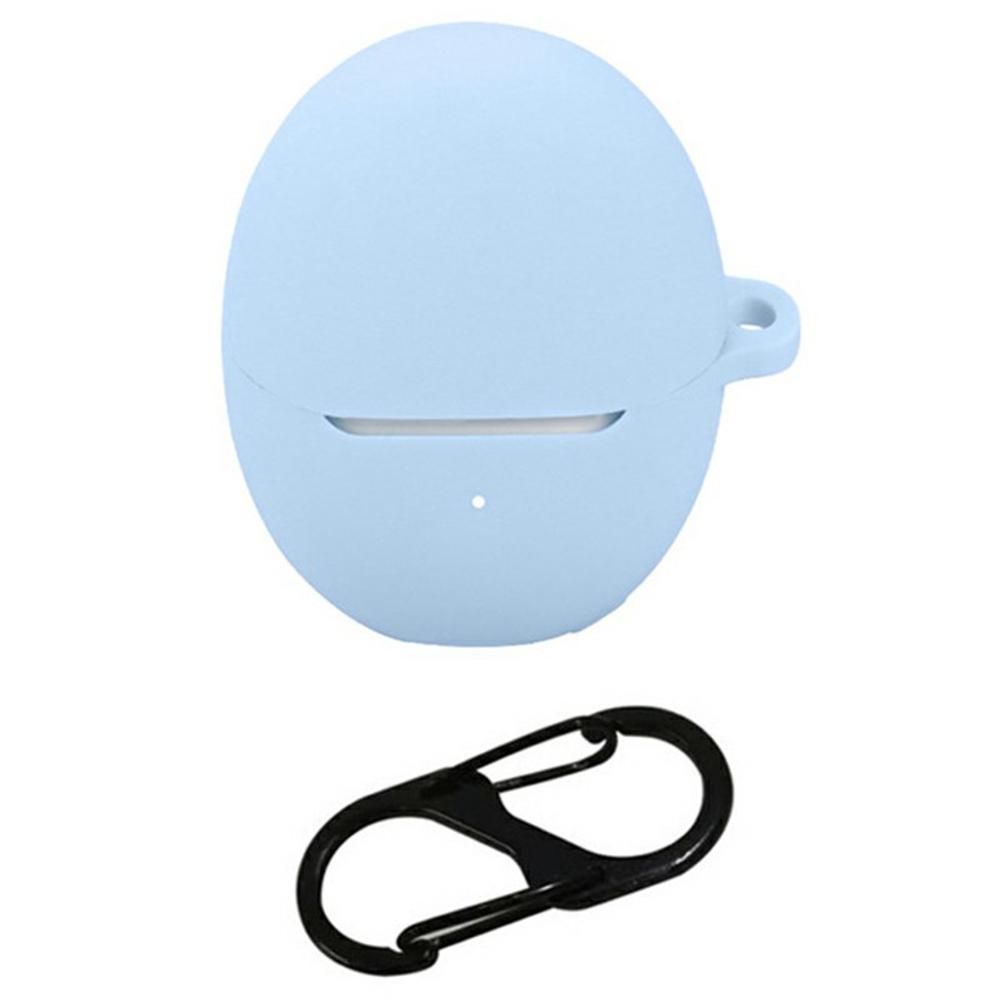 Для Honor Tiinlab S7 Bluetooth-совместимый чехол для наушников с защитной силиконовой крышкой с пряжкой против потери Sky Blue
Для Honor Tiinlab S7 Bluetooth-совместимый чехол для наушников с защитной силиконовой крышкой с пряжкой против потери Sky Blue