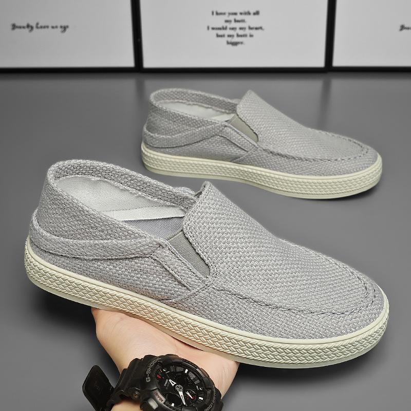 Fisherman shoes low-top Korean version retro cloth shoes men s Hanfu ancient dress shoes one pedal lazy shoes driving old Beijing cloth shoes 39 сірий колір
Fisherman shoes low-top Korean version retro cloth shoes men s Hanfu ancient dress shoes one pedal lazy shoes driving old Beijing cloth shoes 39 сірий колір