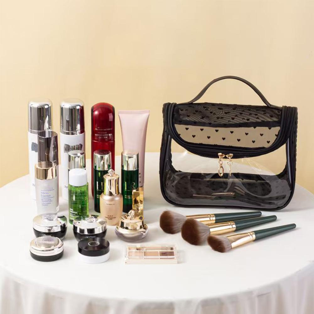Transparent Transparent Mesh Makeup Bag Mesh Cosmetics Storage Bag Portable Toiletry Bags 1
Transparent Transparent Mesh Makeup Bag Mesh Cosmetics Storage Bag Portable Toiletry Bags 1