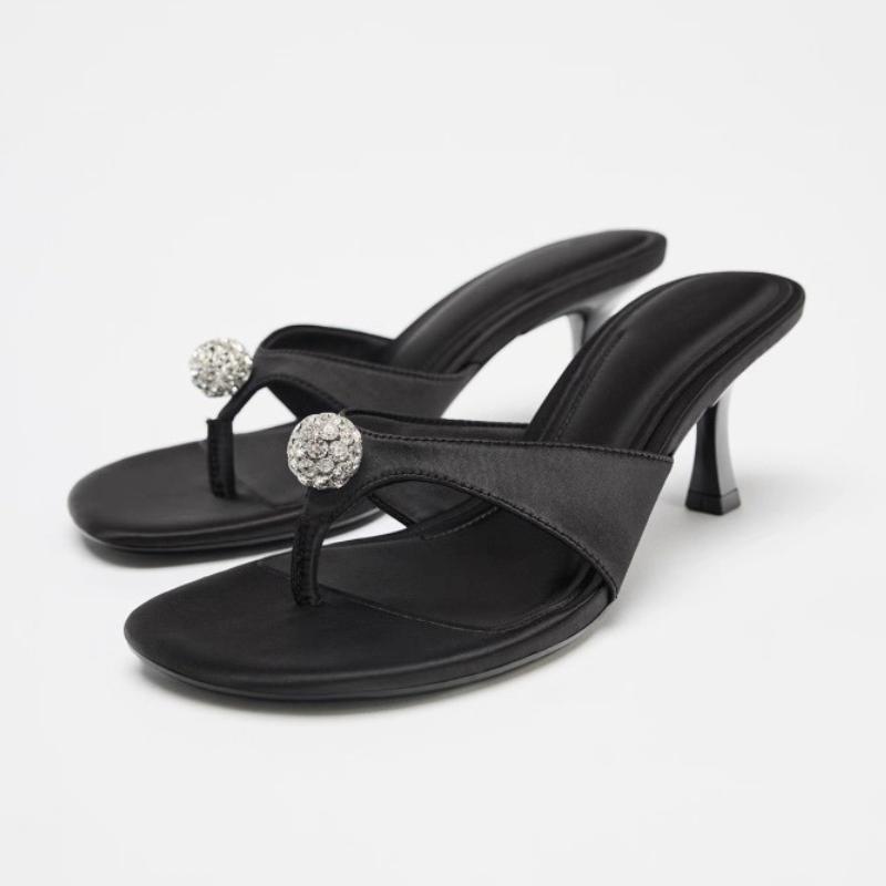 Sparkly Rhinestones High Heels Women Slingback Sandals Clip Toe Sexy Stiletto Summer Ladies Luxury Party Shoes 42 чорний
Sparkly Rhinestones High Heels Women Slingback Sandals Clip Toe Sexy Stiletto Summer Ladies Luxury Party Shoes 42 чорний