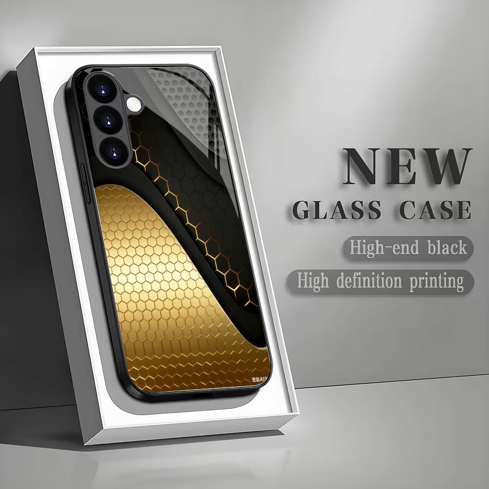 Деловой Модный Чехол из Закаленного Стекла для Телефона Подходит для Samsung Galaxy S26 S25 S24 S23 S22 S20FE/Ultra/Plus Защита от Падений Задняя Крышка GalaxyS25
Деловой Модный Чехол из Закаленного Стекла для Телефона Подходит для Samsung Galaxy S26 S25 S24 S23 S22 S20FE/Ultra/Plus Защита от Падений Задняя Крышка GalaxyS25