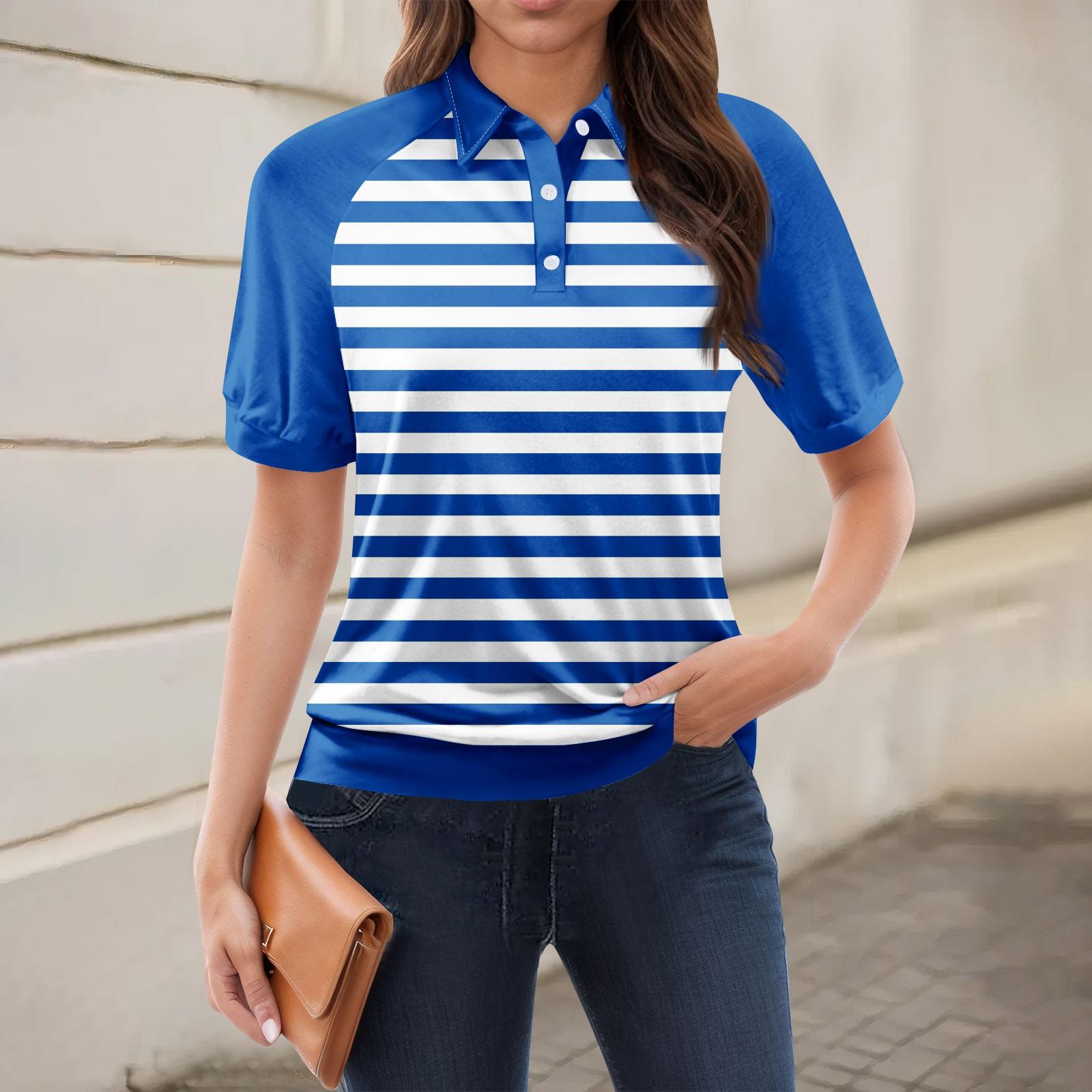 Женская повседневная футболка с v-образным вырезом и коротким рукавом с цветочным принтом и декоративными пуговицами, топ XXXL синий
Женская повседневная футболка с v-образным вырезом и коротким рукавом с цветочным принтом и декоративными пуговицами, топ XXXL синий