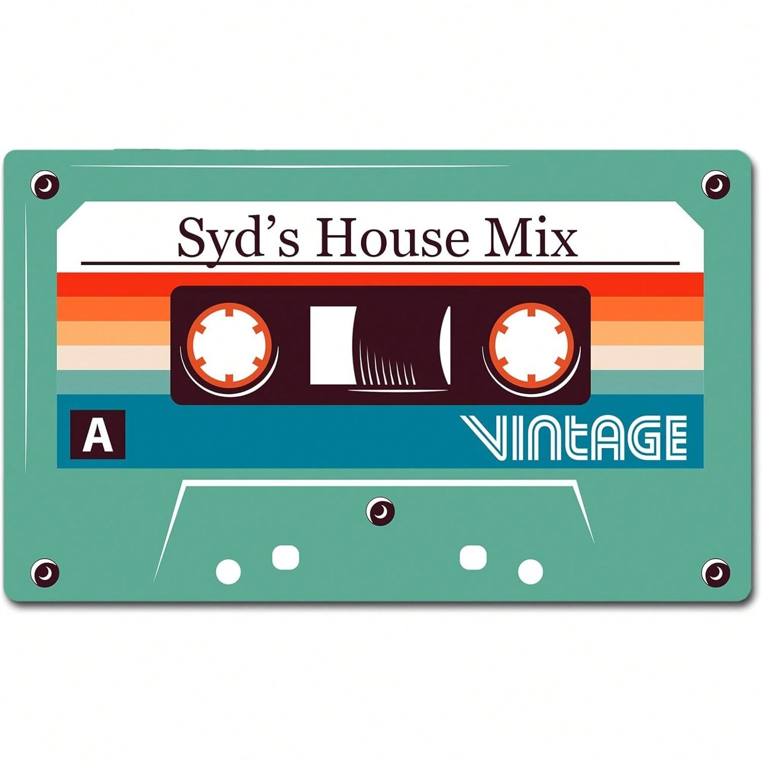 Mixtape Cassette Retro Vintage Carpet Mat Rug Music Lover Housewarming Gift Home Decor for Front Door Entrance Kitchen 40X60CM
Mixtape Cassette Retro Vintage Carpet Mat Rug Music Lover Housewarming Gift Home Decor for Front Door Entrance Kitchen 40X60CM