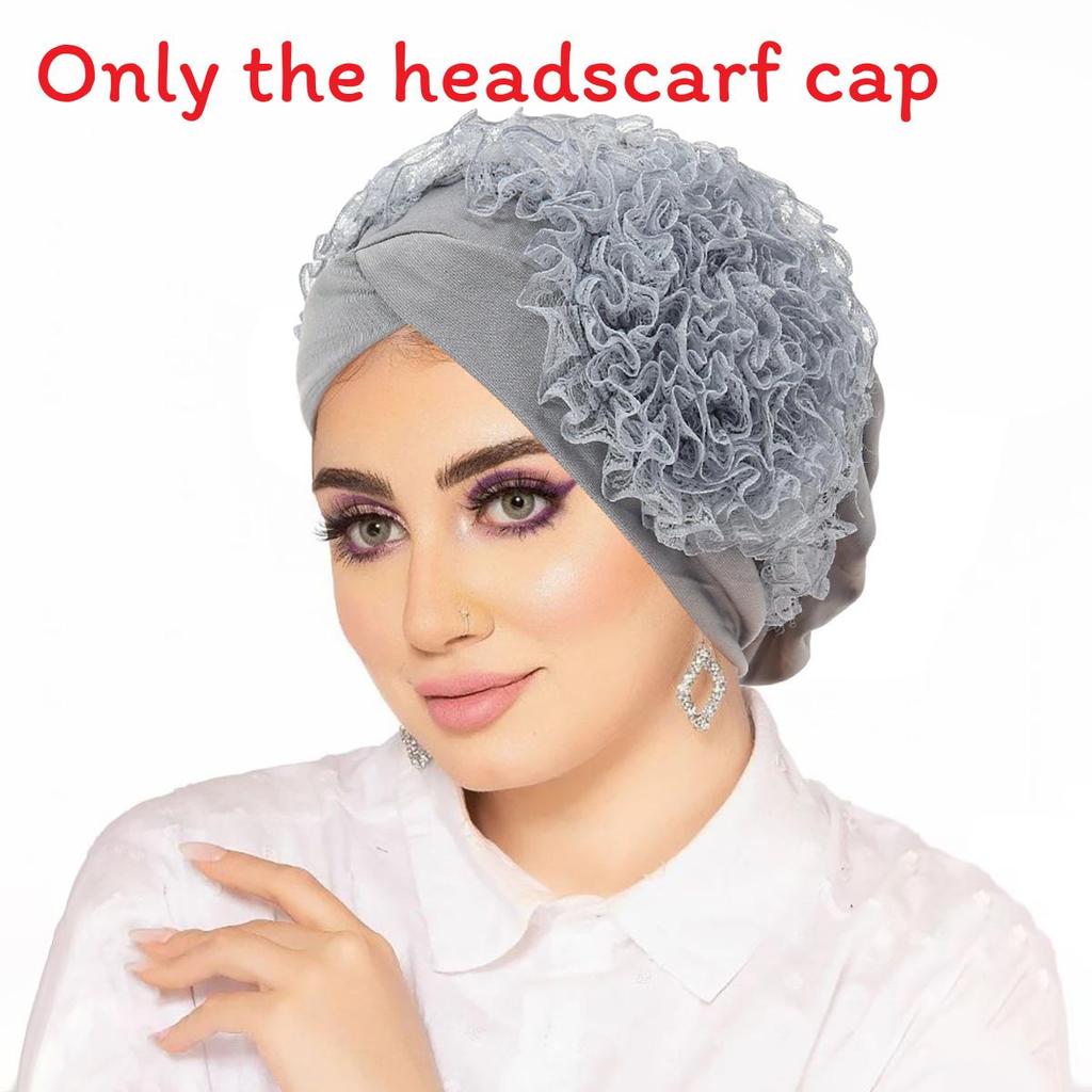 Pure Color Headscarf Hat With Floral Lace Design For Women Summer Winter Spring Fall
Pure Color Headscarf Hat With Floral Lace Design For Women Summer Winter Spring Fall