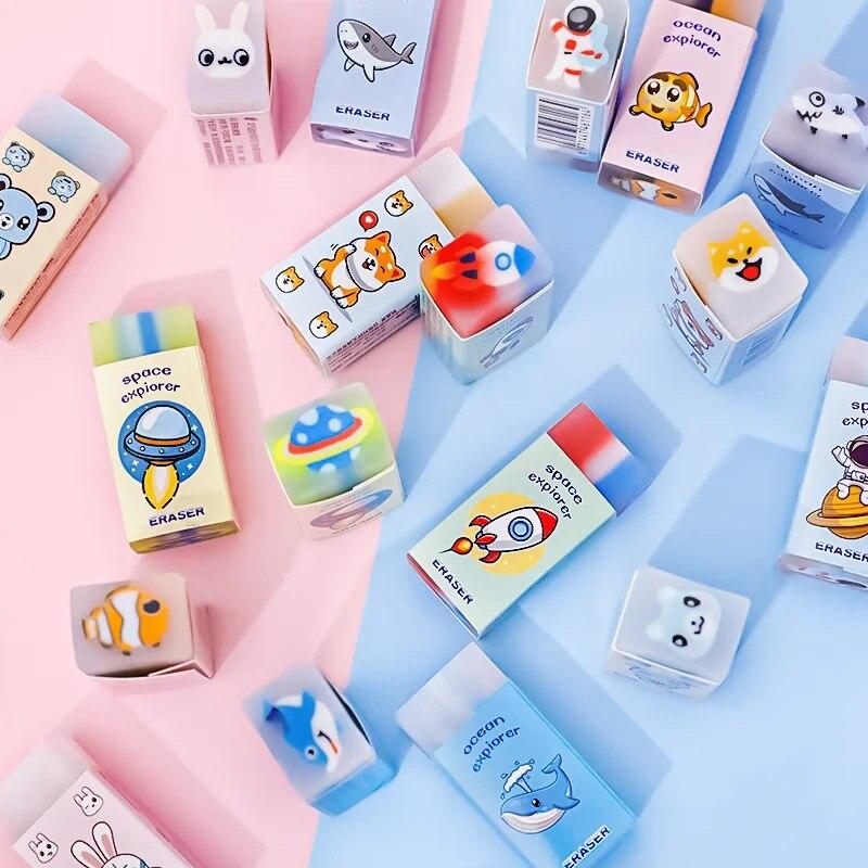Cartoon Cute Kawaii Astronaut Animals Rubber Mini Eraser Set For Kids Stationery Office School Supplies
Cartoon Cute Kawaii Astronaut Animals Rubber Mini Eraser Set For Kids Stationery Office School Supplies