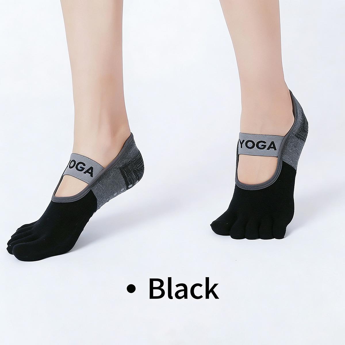 Women s Non-Slip Five Finger Yoga Socks, Colorblock Grip Socks for Pilates, Fitness & Home Workout, 1 Pair чёрный
Women s Non-Slip Five Finger Yoga Socks, Colorblock Grip Socks for Pilates, Fitness & Home Workout, 1 Pair чёрный