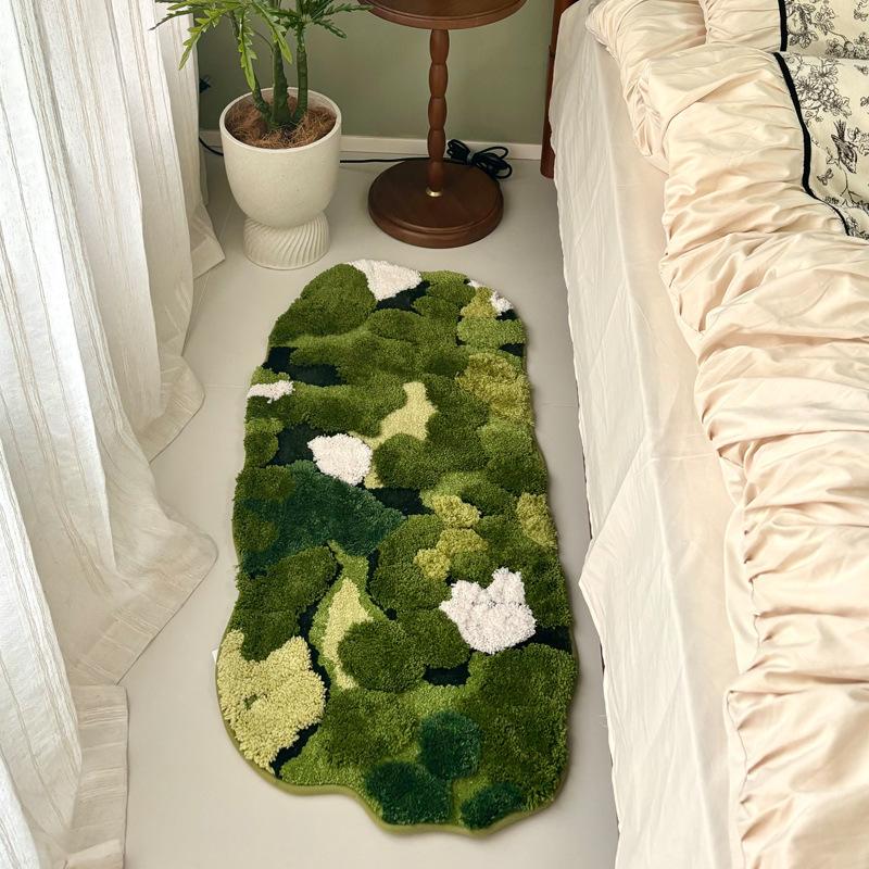 Forest Moss Flocking Bedside Rug, Ultra Soft Non-Slip Bath Mats, Bathroom Carpet & Bedroom Floor Mat for Home Decor
Forest Moss Flocking Bedside Rug, Ultra Soft Non-Slip Bath Mats, Bathroom Carpet & Bedroom Floor Mat for Home Decor