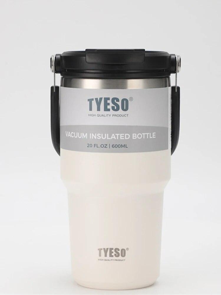 Новая кофейная кружка Tyeso с двойной изоляцией и термоизоляцией, портативная кружка для мороженого, большой объем, нержавеющая сталь 501-600ml белый
Новая кофейная кружка Tyeso с двойной изоляцией и термоизоляцией, портативная кружка для мороженого, большой объем, нержавеющая сталь 501-600ml белый