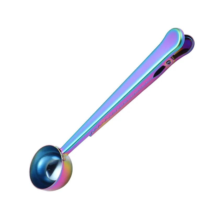 Stainless Steel Two-in-one Coffee Spoon, Sealing Clip, Silver Kitchen Accessories, Receiver Bowl Decoration, Coffee Maker
Stainless Steel Two-in-one Coffee Spoon, Sealing Clip, Silver Kitchen Accessories, Receiver Bowl Decoration, Coffee Maker