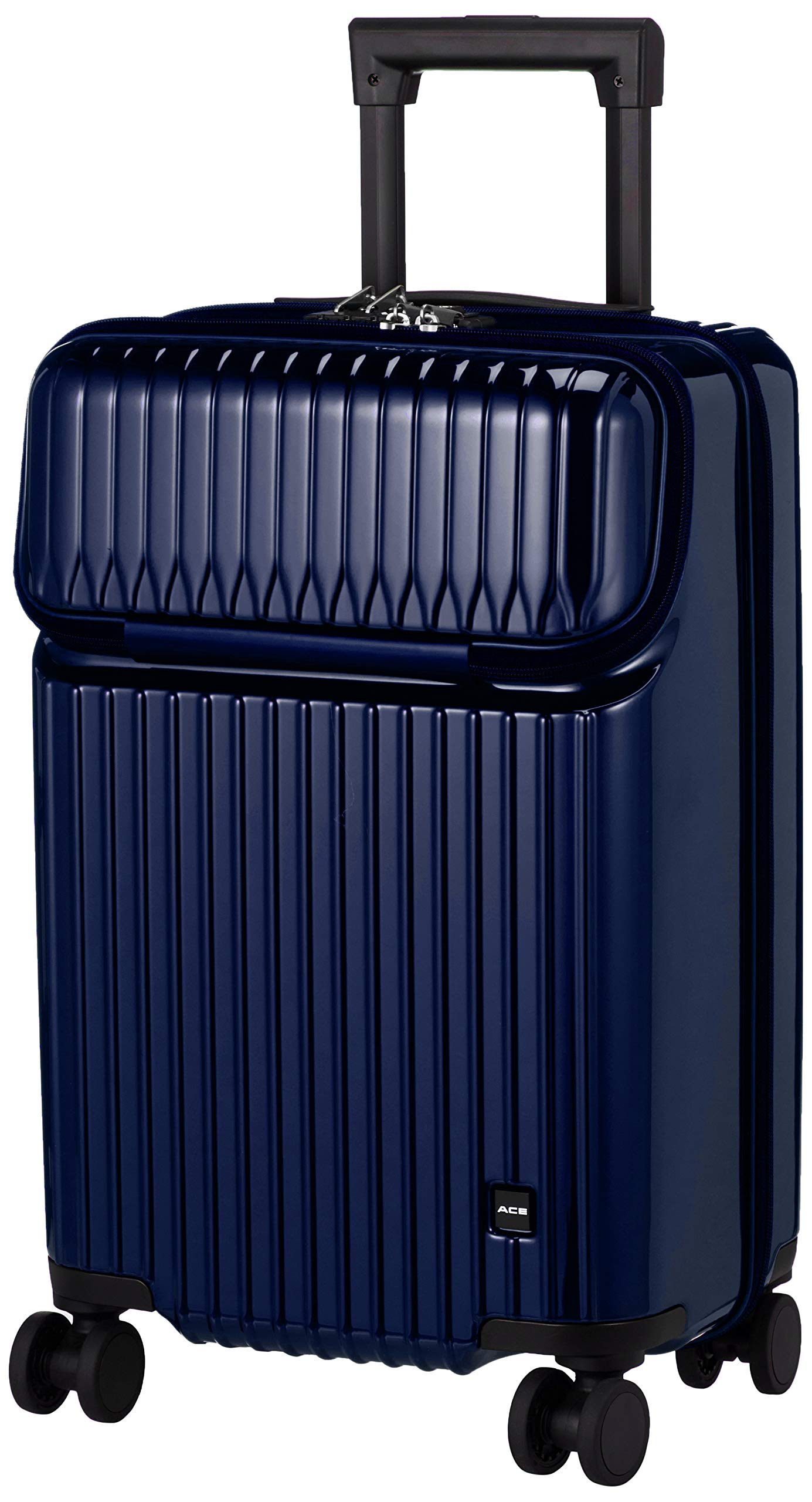 ACE Suitcase S Size 1 Night 2 Days 2 Nights 3 Days 34L Front Pocket Carry Case Tasche Blue Carry-on No.06536 синій
ACE Suitcase S Size 1 Night 2 Days 2 Nights 3 Days 34L Front Pocket Carry Case Tasche Blue Carry-on No.06536 синій