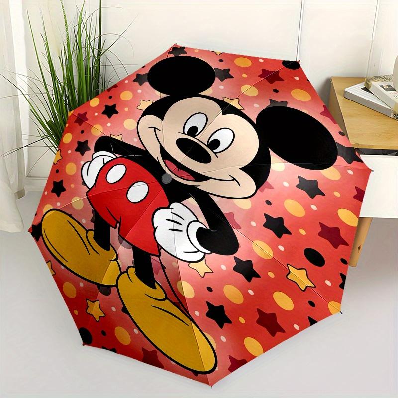 Mickey Mouse,Cartoon Character Themed Automatic Opening and Closing Folding Umbrella, Reinforced 8 Ribs, Compact Travel Design, Fashionable
Mickey Mouse,Cartoon Character Themed Automatic Opening and Closing Folding Umbrella, Reinforced 8 Ribs, Compact Travel Design, Fashionable