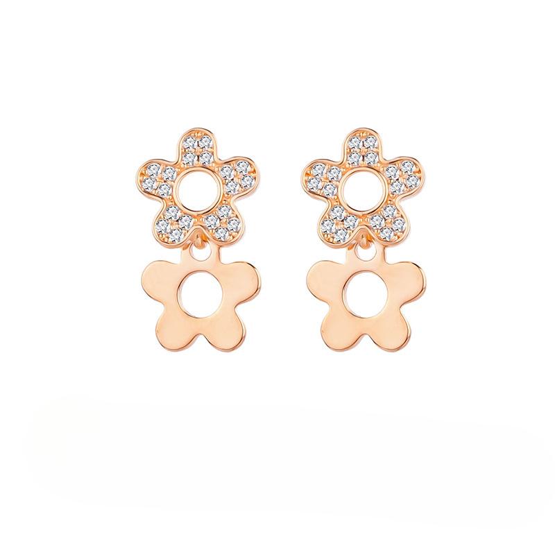 S925 Silver Overlapping Flower Stud Earrings High-End Five-Flower Fringed Earrings French Niche Exquisite Flower Earrings 925 Silver
S925 Silver Overlapping Flower Stud Earrings High-End Five-Flower Fringed Earrings French Niche Exquisite Flower Earrings 925 Silver