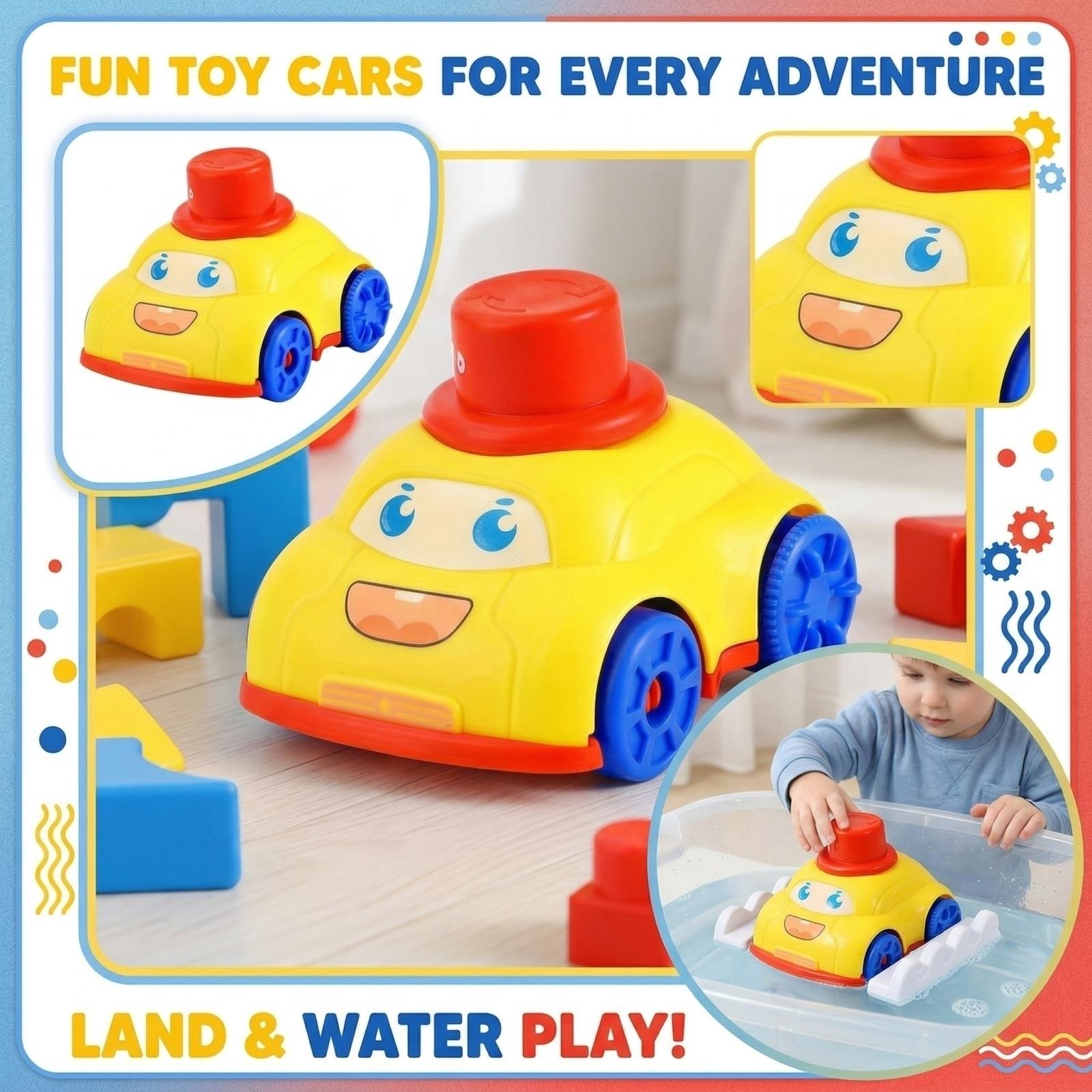 Wind Up Toy Car Cartoon Style Water and Land Moving Mechanical Toy Vehicle for Kids Interactive Play and Motor Skill Development One Size жовтий
Wind Up Toy Car Cartoon Style Water and Land Moving Mechanical Toy Vehicle for Kids Interactive Play and Motor Skill Development One Size жовтий