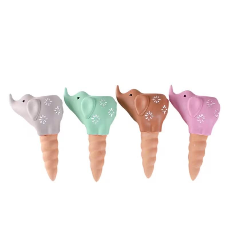 Plant Watering Globes Elephant Shape Self Watering Spikes Terracotta Drip Water Stakes Watering Bulbs for Pot Indoor Outdoor
Plant Watering Globes Elephant Shape Self Watering Spikes Terracotta Drip Water Stakes Watering Bulbs for Pot Indoor Outdoor