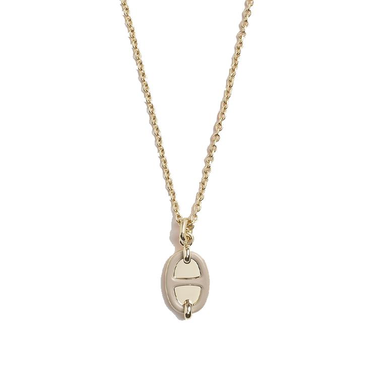 Hermes Mini Maillon Logo Detail Metal Gold Plated Necklace Unisex necklace H100053FE Box+Shopping Bag
Hermes Mini Maillon Logo Detail Metal Gold Plated Necklace Unisex necklace H100053FE Box+Shopping Bag