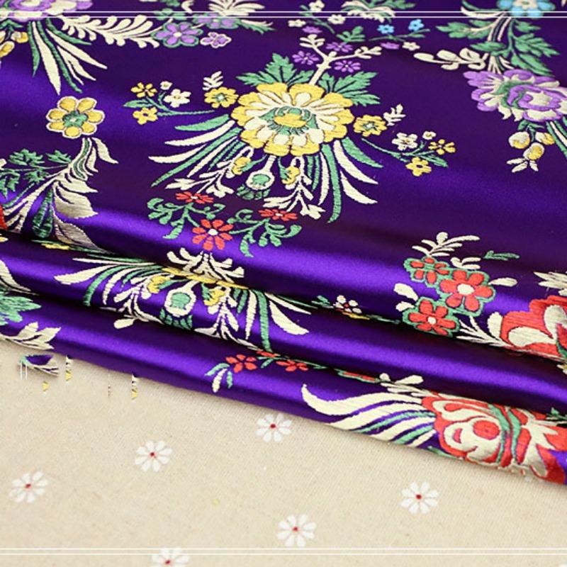 Chinese Silk Brocade Jacquard Rose Fabric Mongolia Robe Cloth DIY Bag Book Cover Performance Clothes 75x100cm 75x100cm
Chinese Silk Brocade Jacquard Rose Fabric Mongolia Robe Cloth DIY Bag Book Cover Performance Clothes 75x100cm 75x100cm