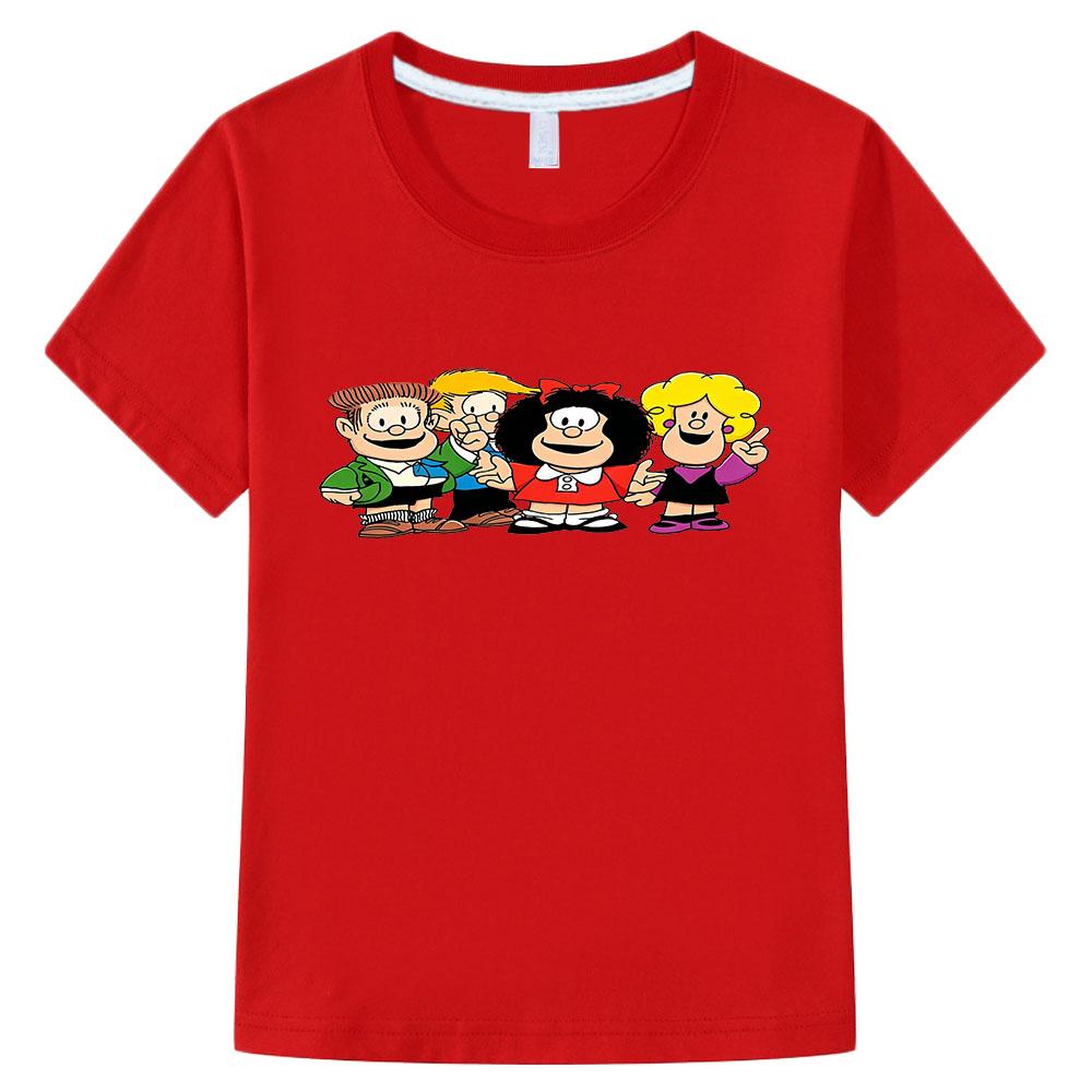Mafalda Print Kids T-shirt 100%Cotton Cartoon Girls Tops Boys Short Sleeve Graphic Manga Tees Children s Clothing Camisetas Anime T-shirt summer Tops 100 красный
Mafalda Print Kids T-shirt 100%Cotton Cartoon Girls Tops Boys Short Sleeve Graphic Manga Tees Children s Clothing Camisetas Anime T-shirt summer Tops 100 красный