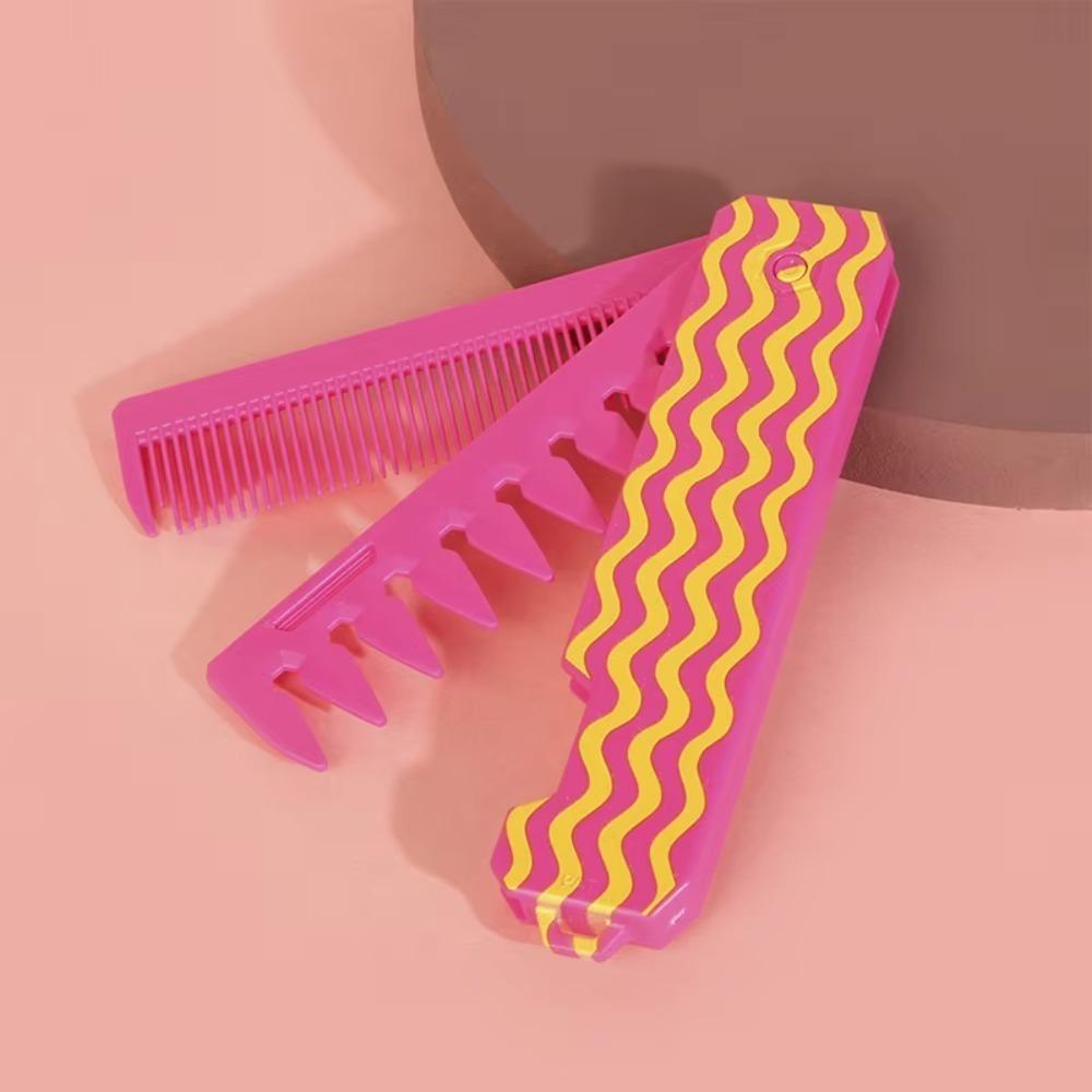 Портативний складаний кишеньковий гребінець 3 в 1 для укладання Міні складаний гребінець для волосся Інструмент для укладання в подорожі рожевий червоний колір
Портативний складаний кишеньковий гребінець 3 в 1 для укладання Міні складаний гребінець для волосся Інструмент для укладання в подорожі рожевий червоний колір