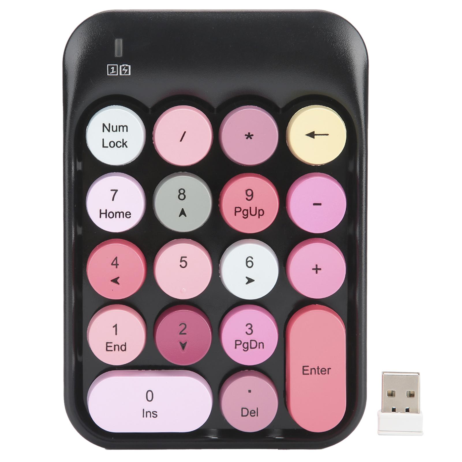 Беспроводная цифровая клавиатура AJAZZ Chocolate Keycap для переключения направления игры AK18 2.4GBlack чёрный
Беспроводная цифровая клавиатура AJAZZ Chocolate Keycap для переключения направления игры AK18 2.4GBlack чёрный