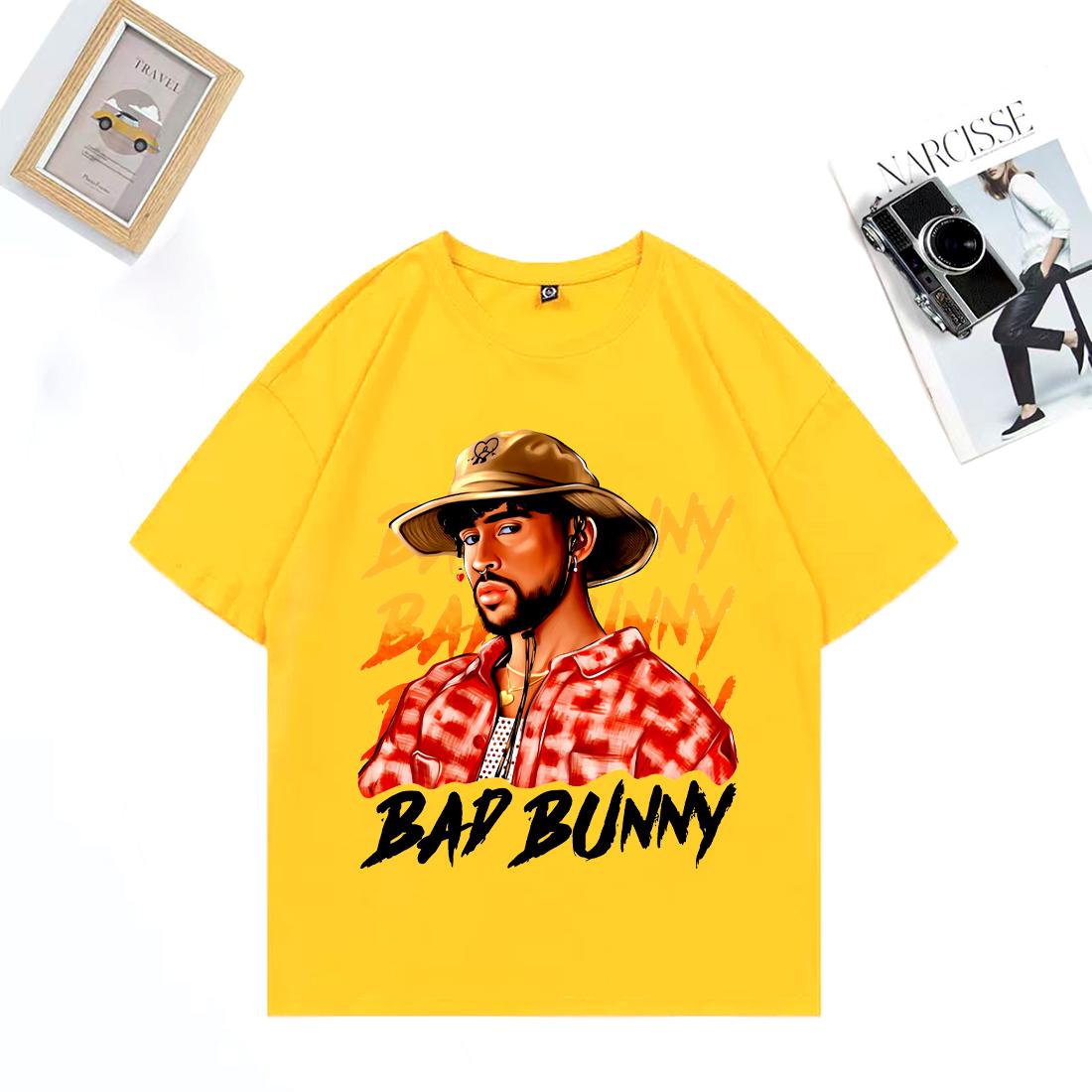 Hot Sale Bad Bunny Graphics T Shirt Men Women Summer Vintage High Quality T-shirt Cotton Unisex Short Sleeve Hip Hop T-shirts XL
Hot Sale Bad Bunny Graphics T Shirt Men Women Summer Vintage High Quality T-shirt Cotton Unisex Short Sleeve Hip Hop T-shirts XL
