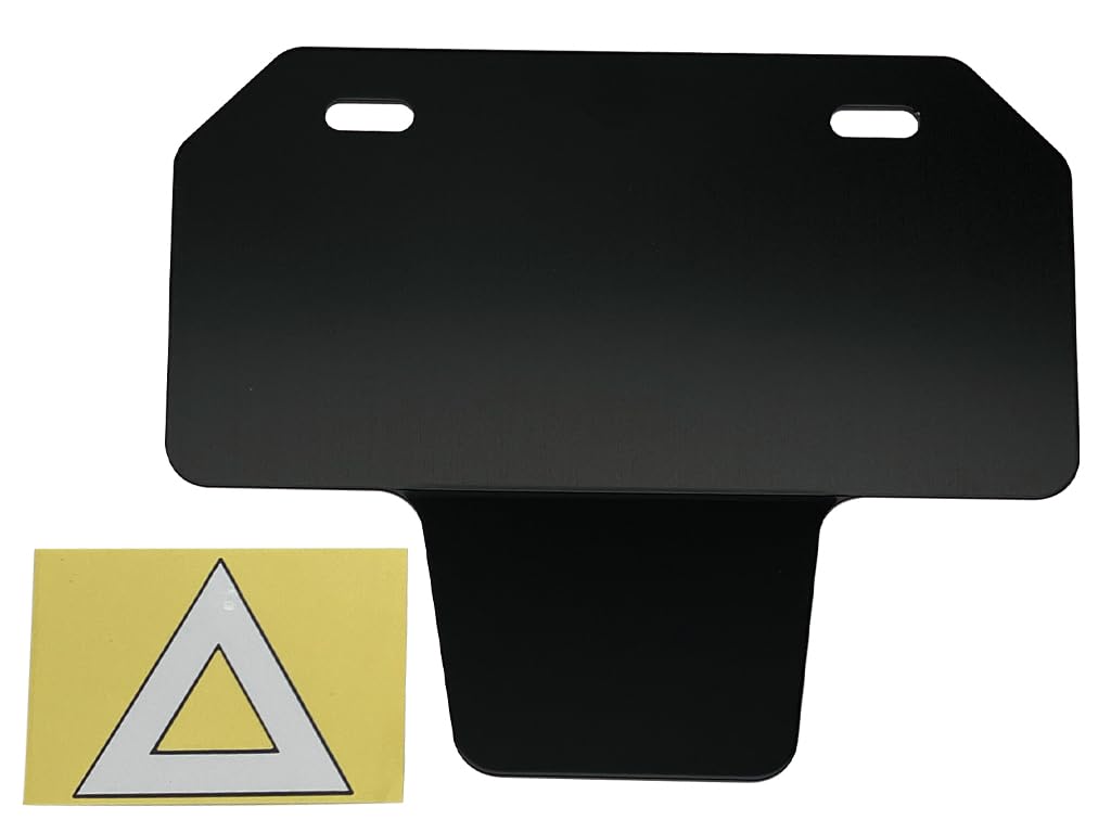 Cf Posh 203042 Chevron License Plate Holder for 50-125cc with Triangle Sticker Black Mountain-shaped чёрный
Cf Posh 203042 Chevron License Plate Holder for 50-125cc with Triangle Sticker Black Mountain-shaped чёрный