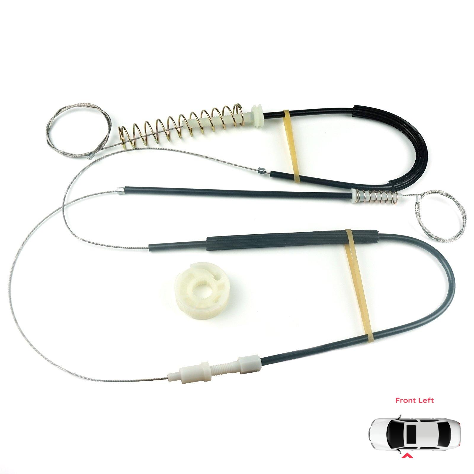 BWR5162 Electric Power Window Regulator Lifter Repair Kit Front Left for TT MK1 8N 8N3 8N9 1998-2006 2-Door 8N0837461
BWR5162 Electric Power Window Regulator Lifter Repair Kit Front Left for TT MK1 8N 8N3 8N9 1998-2006 2-Door 8N0837461