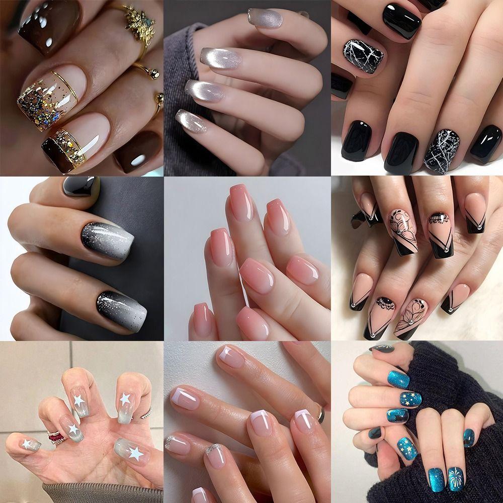 French False Nails Long Ballerina and Square Nail Tips New Press on Nails DIY CZ398-B7
French False Nails Long Ballerina and Square Nail Tips New Press on Nails DIY CZ398-B7