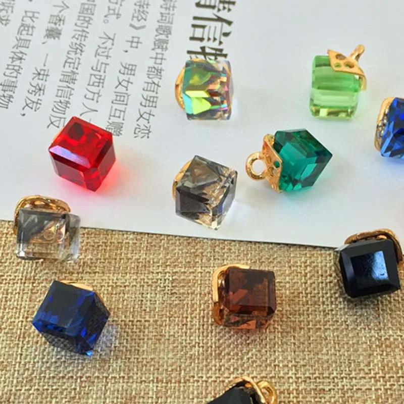 Engood 100Pcs Glass Square Buttons Sewing Trim & Embellishments Craft Rhinestone Buckle DIY Pendant for DIY Hair Accessories
Engood 100Pcs Glass Square Buttons Sewing Trim & Embellishments Craft Rhinestone Buckle DIY Pendant for DIY Hair Accessories
