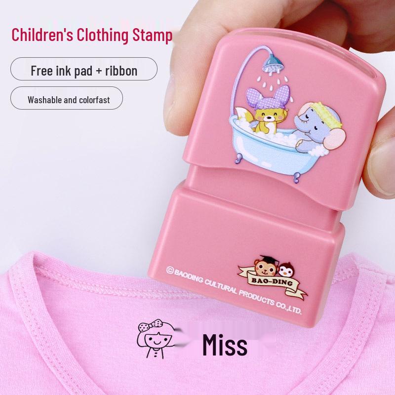 Custom Engraved Children s Name Stamp for Clothing - Photosensitive, Ideal for Kindergarten Textile Labelling
Custom Engraved Children s Name Stamp for Clothing - Photosensitive, Ideal for Kindergarten Textile Labelling
