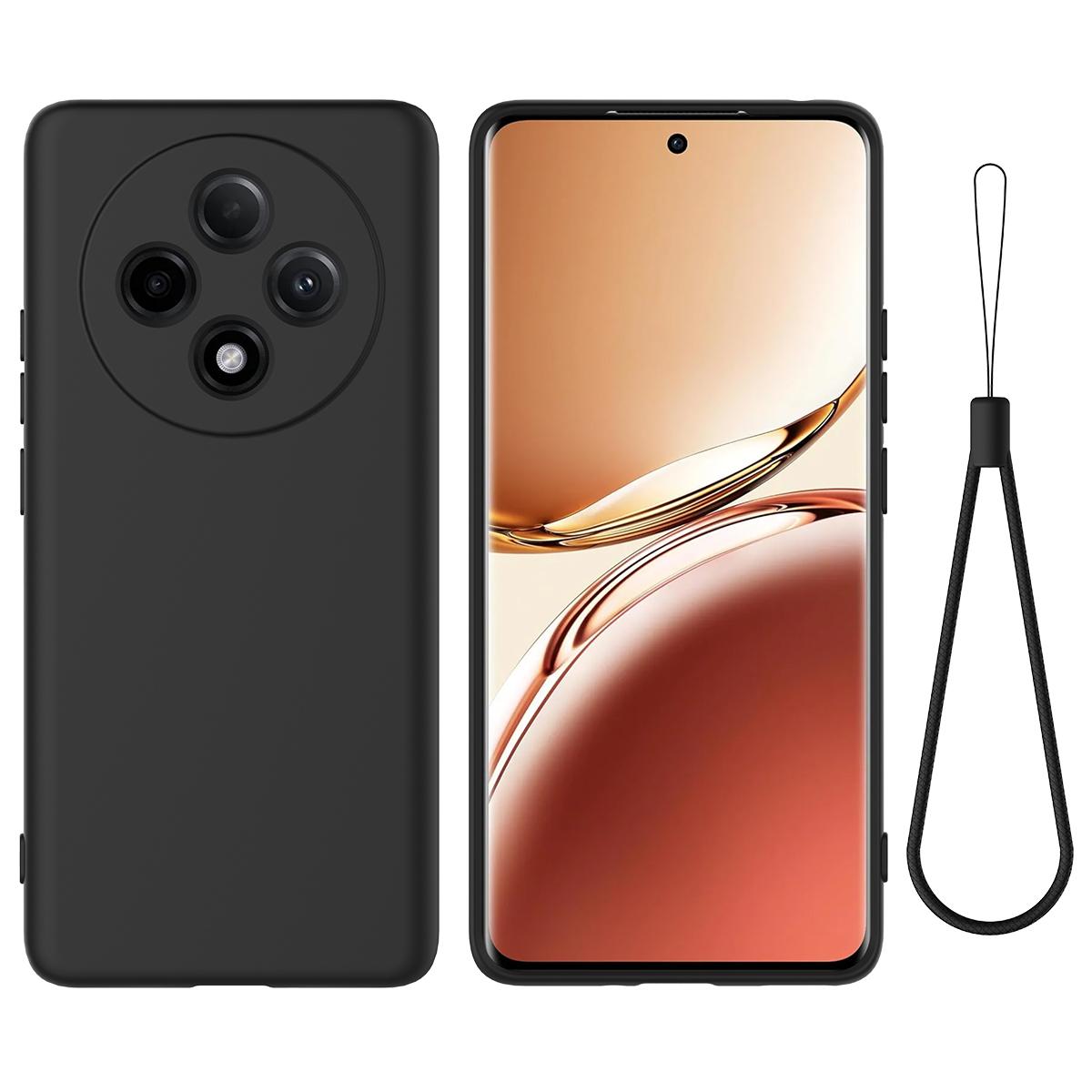 For Oppo F27 Pro 5G/F27 Pro+ 5G Case Liquid Silicone Phone Cover with Wrist Strap Black
For Oppo F27 Pro 5G/F27 Pro+ 5G Case Liquid Silicone Phone Cover with Wrist Strap Black