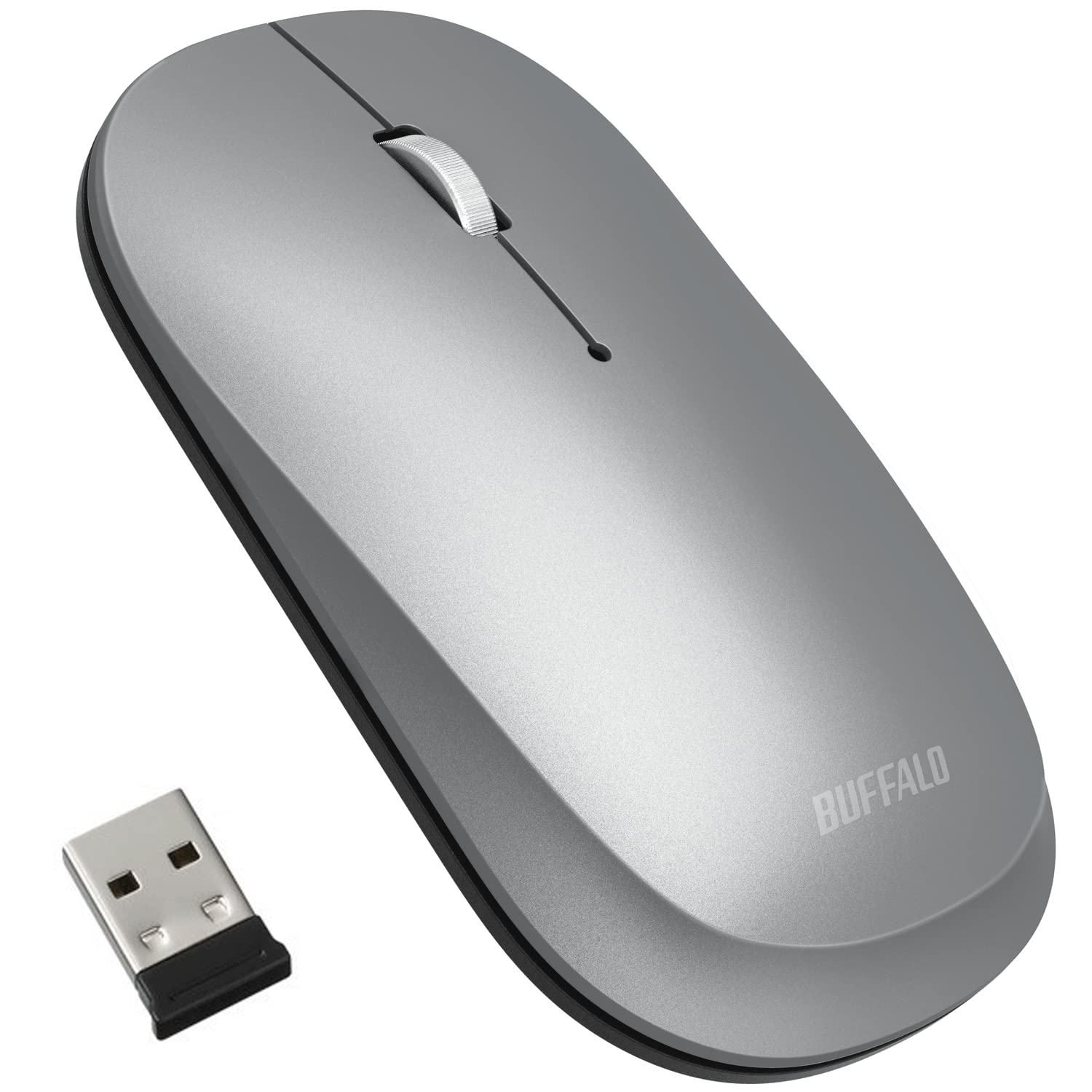 Buffalo Wireless Mobile Mouse, 2.4GHz, Receiver Included, FLEXUS, Slim, Lightweight, 3-Button, Wireless, Quiet, BlueLED, MIL-Spec Compliant, DPI
Buffalo Wireless Mobile Mouse, 2.4GHz, Receiver Included, FLEXUS, Slim, Lightweight, 3-Button, Wireless, Quiet, BlueLED, MIL-Spec Compliant, DPI
