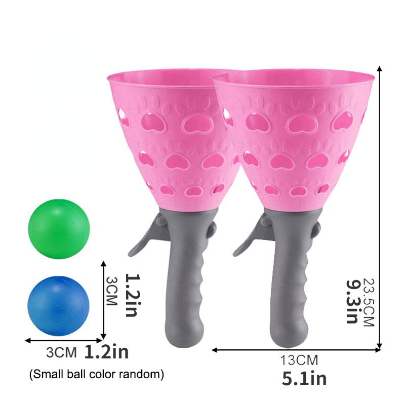 Shooting and Catching Parent-child Interactive Ball Toy 2 Person Shooting and Catching Ball with 2 Capture Launchers and 2 Balls розовый
Shooting and Catching Parent-child Interactive Ball Toy 2 Person Shooting and Catching Ball with 2 Capture Launchers and 2 Balls розовый