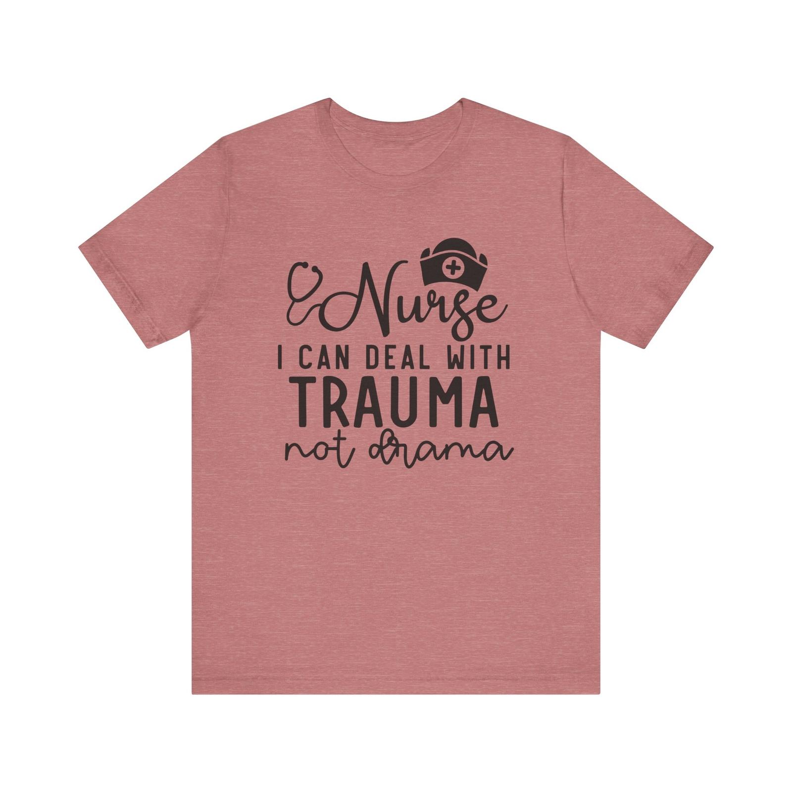 I Can Do Trauma, Not Drama Nurse Tee Unisex Jersey Short Sleeve Tee 5XL різнокольоровий
I Can Do Trauma, Not Drama Nurse Tee Unisex Jersey Short Sleeve Tee 5XL різнокольоровий