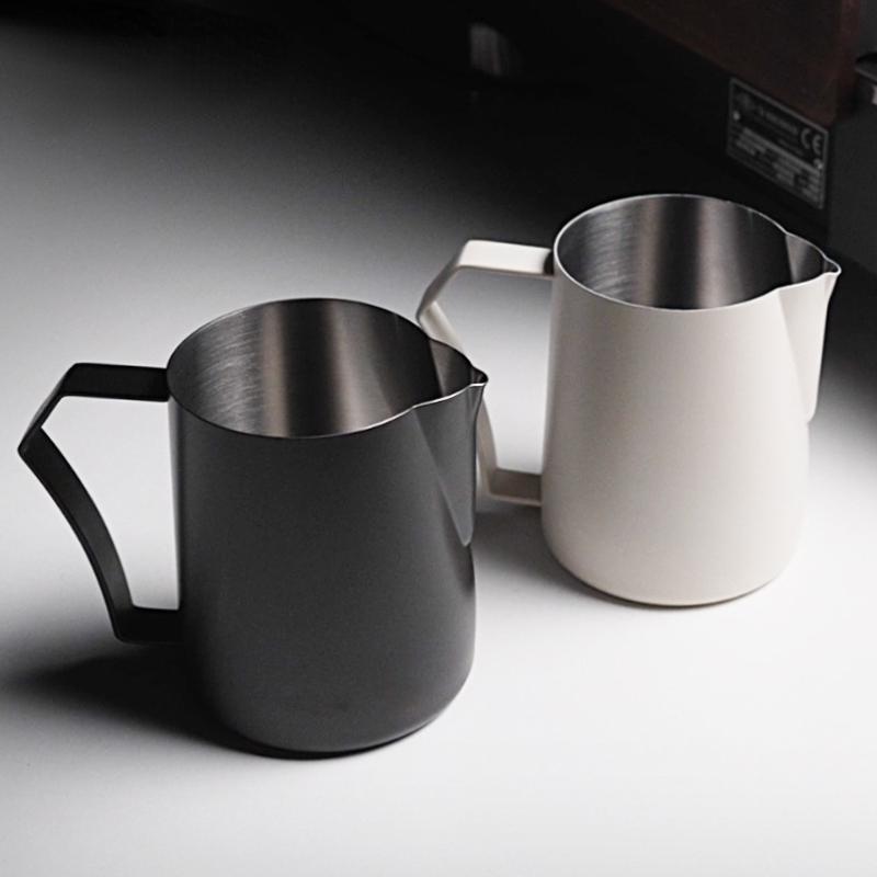 600ML 304 Stainless Steel Milk Frothing Pitcher Milk Frother Cup - Easy-to-Clean Espresso Accessories Foam Making for Coffee 600ml
600ML 304 Stainless Steel Milk Frothing Pitcher Milk Frother Cup - Easy-to-Clean Espresso Accessories Foam Making for Coffee 600ml