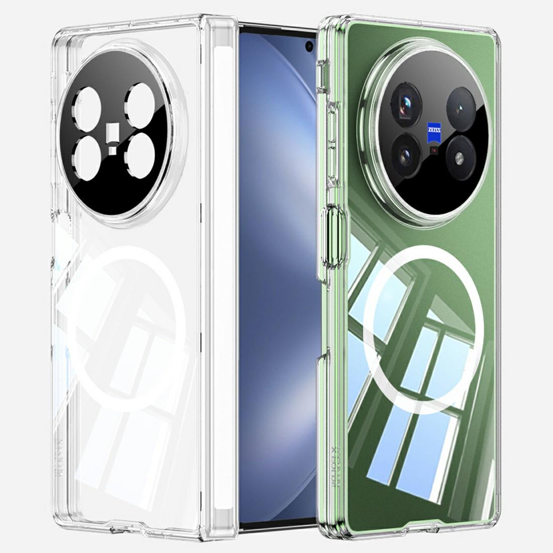 GKK For vivo X Fold5 5G Magnetic Case Hinge Protection Clear TPU Phone Cover
GKK For vivo X Fold5 5G Magnetic Case Hinge Protection Clear TPU Phone Cover