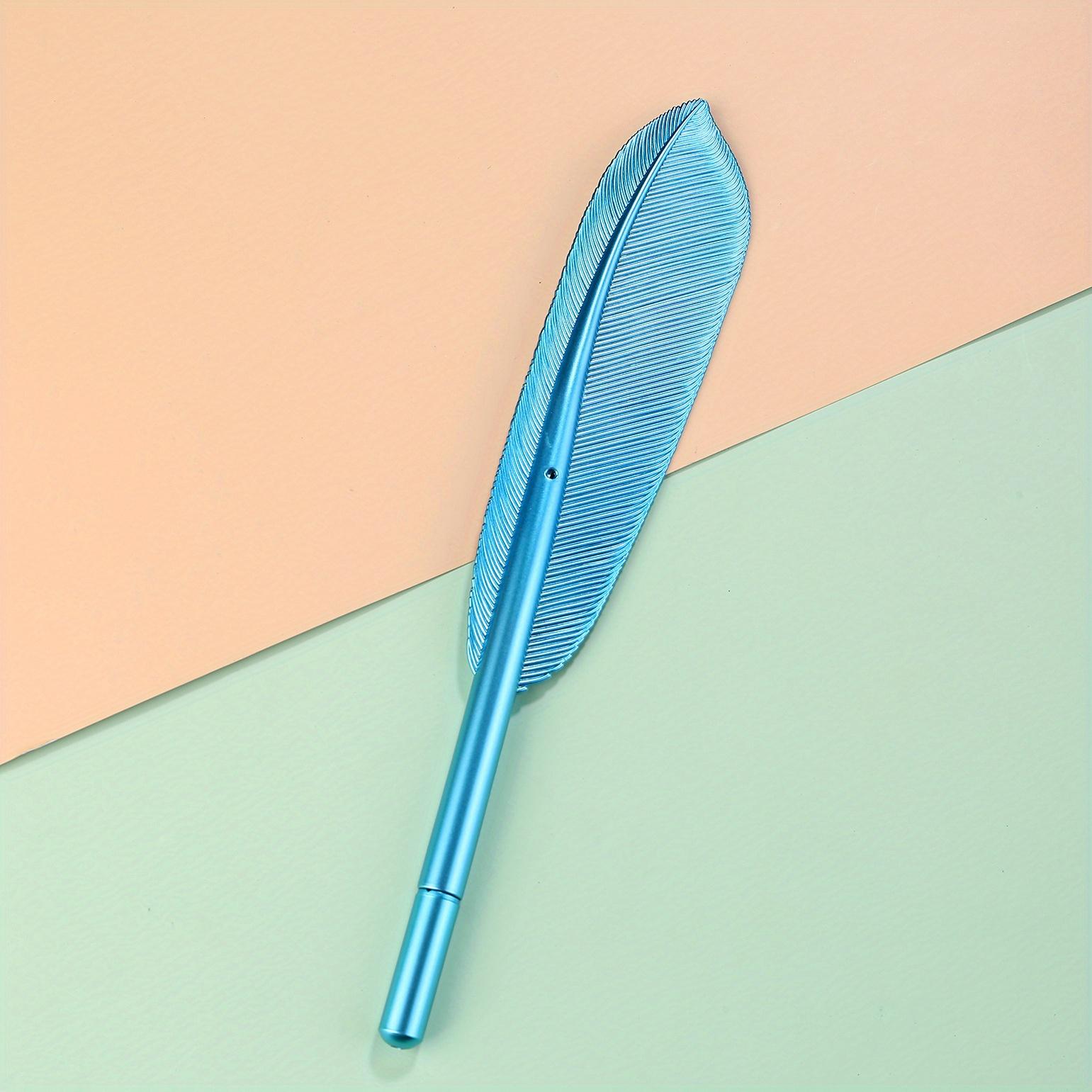 Возвращение в школу, 10 шт., 0,5 мм, креативная кисть в форме пера, набор ретро-перьев, нейтральная ручка, черная ручка для подписи синий
Возвращение в школу, 10 шт., 0,5 мм, креативная кисть в форме пера, набор ретро-перьев, нейтральная ручка, черная ручка для подписи синий