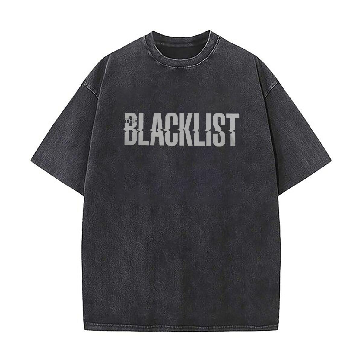The Blacklist design Washed Vintage TShirts Street Hip Hop Retro Punk T Shirt S
The Blacklist design Washed Vintage TShirts Street Hip Hop Retro Punk T Shirt S