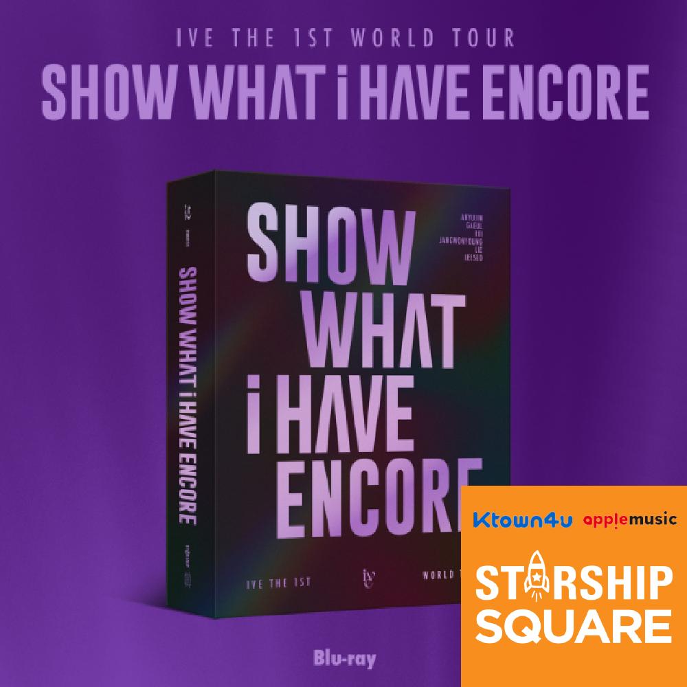 Предварительный заказ IVE The 1st World Tour Show ЧТО У МЕНЯ ЕСТЬ Encore Blu-ray & SHOP POB STARSHIP SQUARE POB
Предварительный заказ IVE The 1st World Tour Show ЧТО У МЕНЯ ЕСТЬ Encore Blu-ray & SHOP POB STARSHIP SQUARE POB