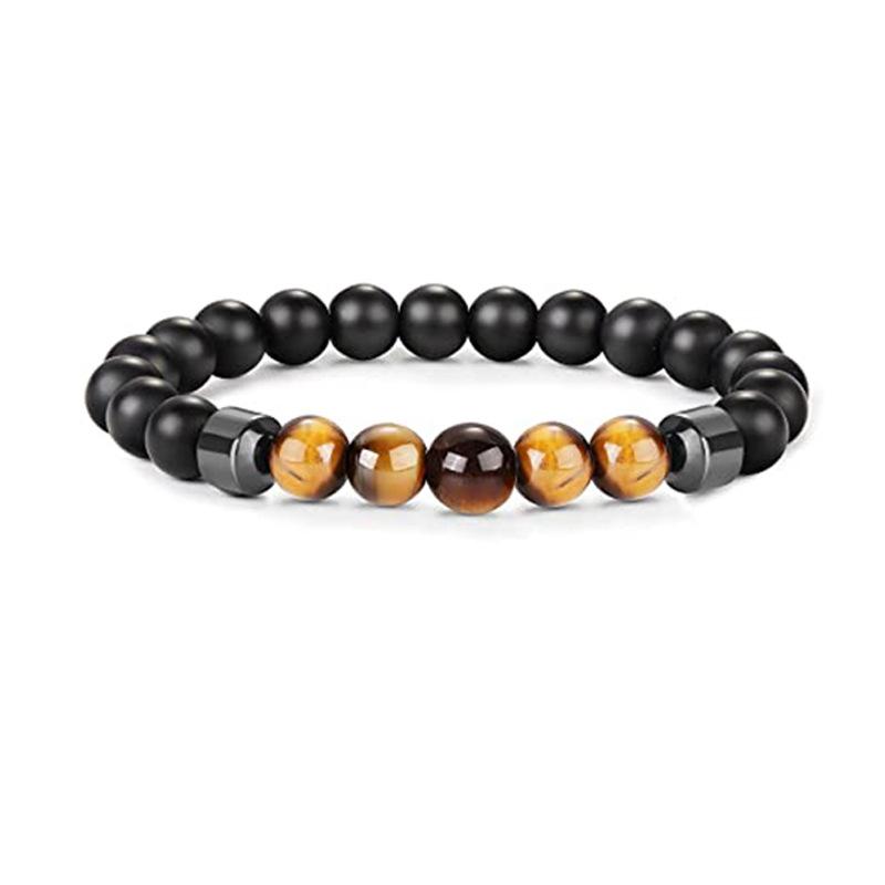 Fashionable Men Bracelets Natural Brown Tiger Eyes Braslet Bangle Yoga Rosary Beads Braclet Homme Jewelry Accessories Pulseira M 19.5cm 7.7Inch
Fashionable Men Bracelets Natural Brown Tiger Eyes Braslet Bangle Yoga Rosary Beads Braclet Homme Jewelry Accessories Pulseira M 19.5cm 7.7Inch