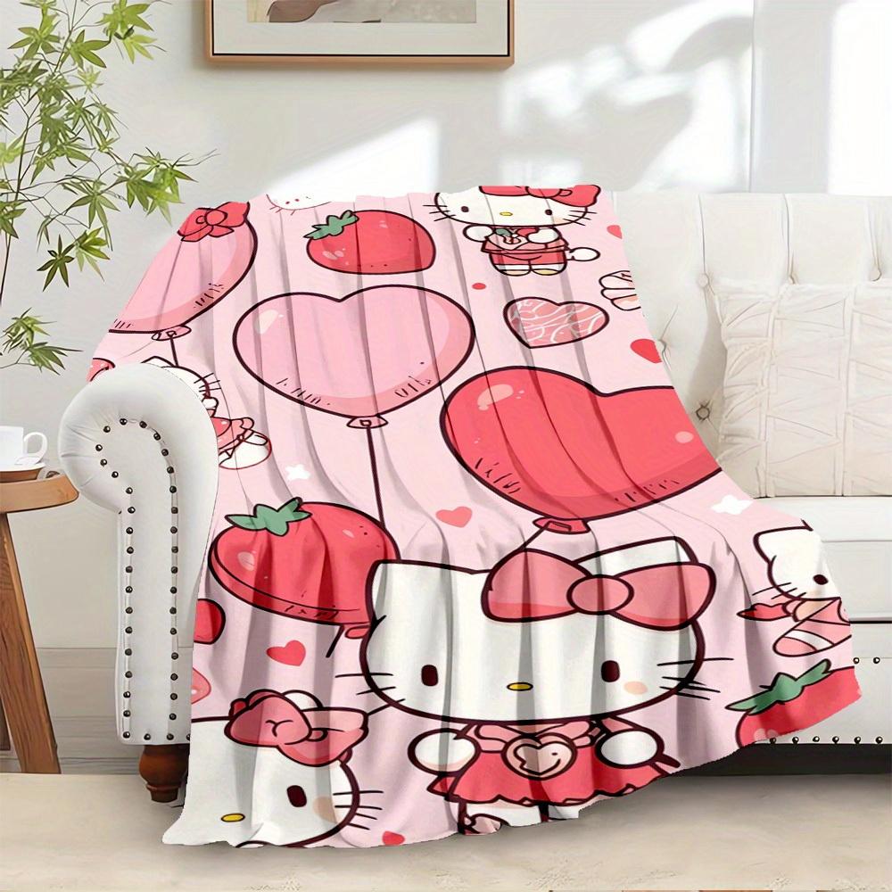 1pc Hello Kitty Strawberry Balloon Heart Home Decor Blanket - Seasonal Universal Cozy Washable Gift, Great for All Ages, Perfect for All Fam 130x150cm
1pc Hello Kitty Strawberry Balloon Heart Home Decor Blanket - Seasonal Universal Cozy Washable Gift, Great for All Ages, Perfect for All Fam 130x150cm