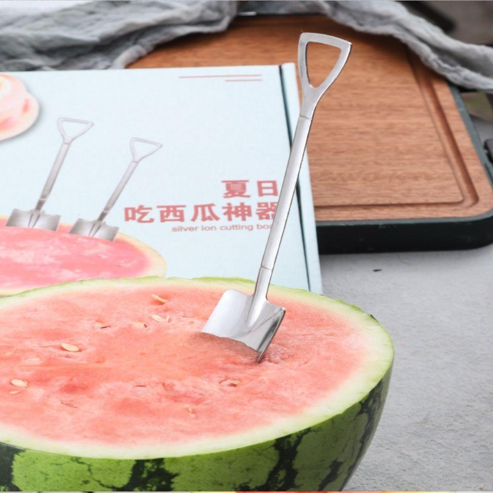 Triangle Hook Design Shovel Watermelon Spoon Stainless Steel Shovel Dessert Spoon Dessert golden-pointed shovel
Triangle Hook Design Shovel Watermelon Spoon Stainless Steel Shovel Dessert Spoon Dessert golden-pointed shovel
