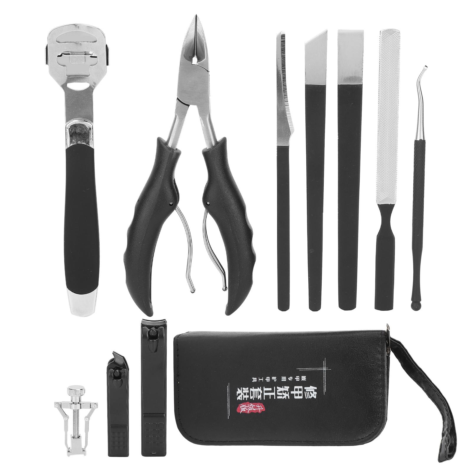 10pcs Professional Nail Clipper Set Dead Skin Removal Stainless Steel Manicure Tool Set
10pcs Professional Nail Clipper Set Dead Skin Removal Stainless Steel Manicure Tool Set
