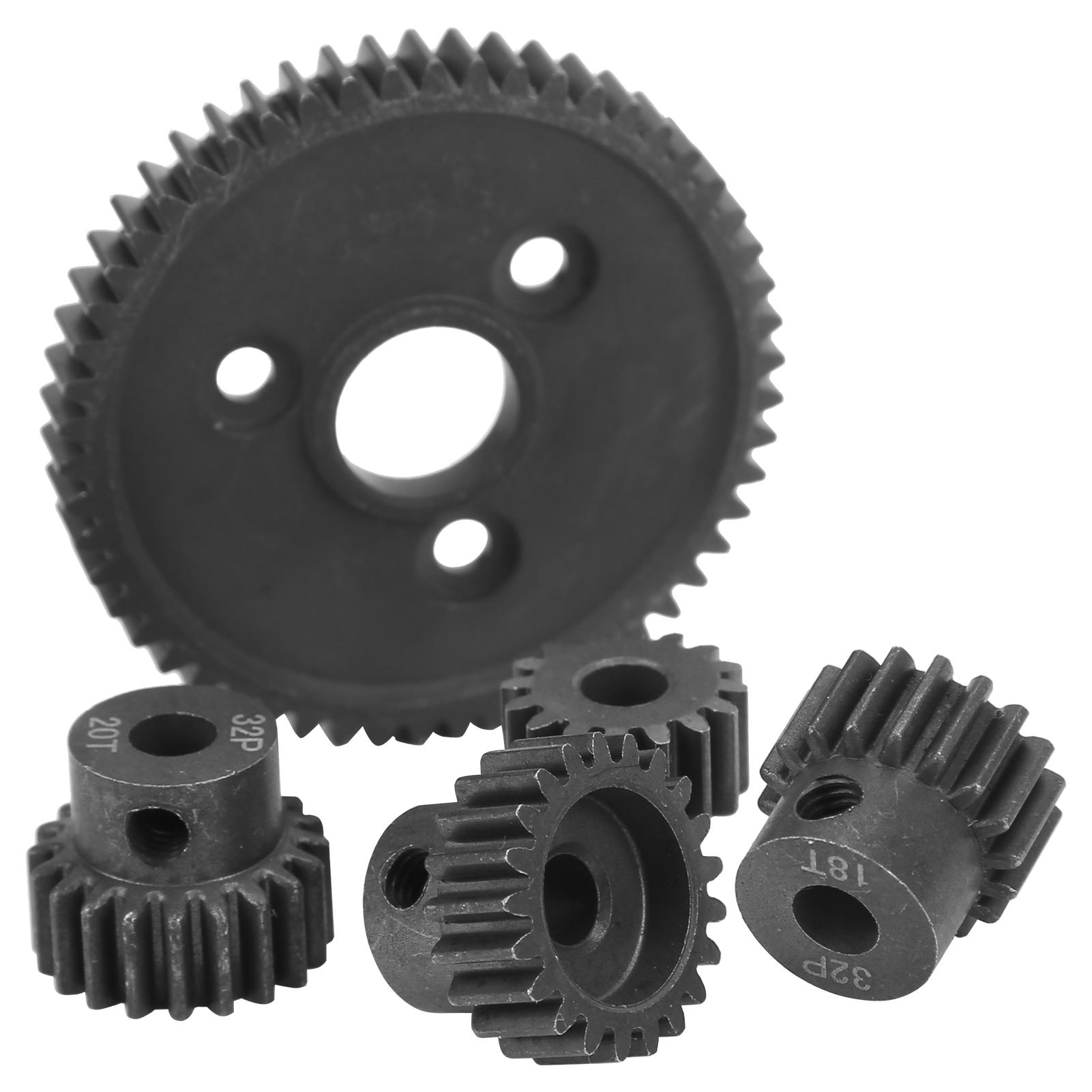 Spur Diff 54T Main Gear 16T 18T 20T 21T 32P Motor Pinion Gears for Traxxas Slash 2WD RC Car
Spur Diff 54T Main Gear 16T 18T 20T 21T 32P Motor Pinion Gears for Traxxas Slash 2WD RC Car