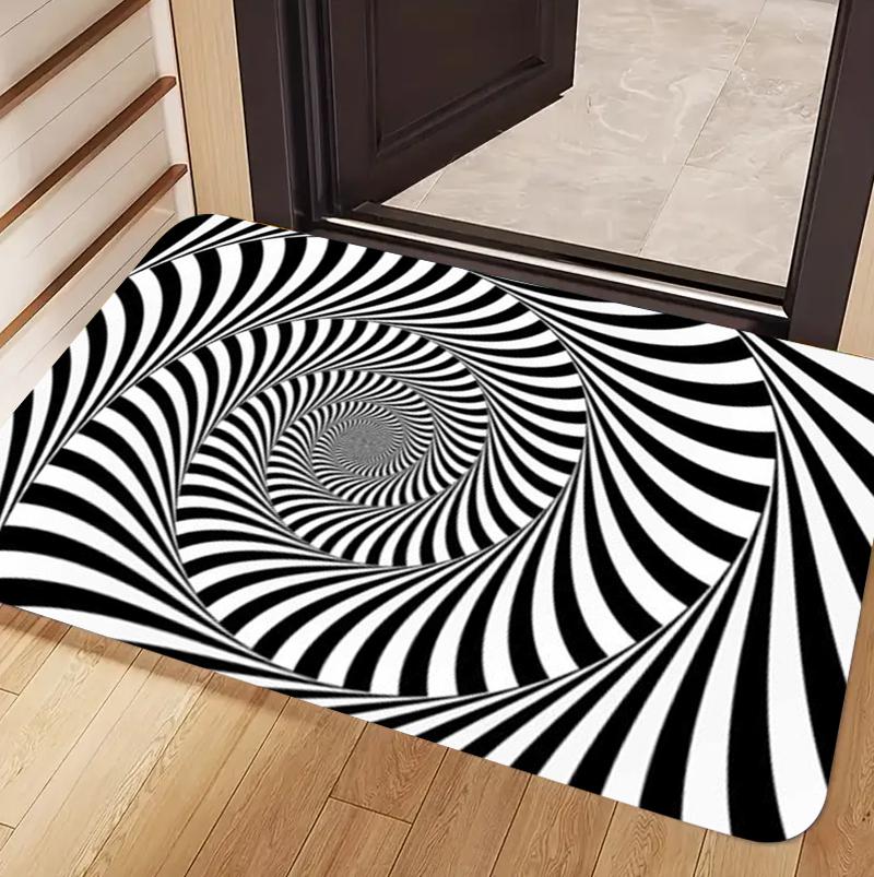 Visual Vortex Printed Carpet Black and White Checkered 2D Printed Carpet Living Room Bedroom Decoration Carpet 40cm x 60cm
Visual Vortex Printed Carpet Black and White Checkered 2D Printed Carpet Living Room Bedroom Decoration Carpet 40cm x 60cm