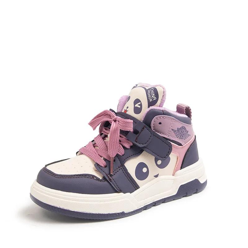 Children Panda Shoe Casual Sneaker for Boy Kid Shoe for Girl Board Shoe Plush Shoe Anti-Slippery High Top Shoe Tenis De Mujerr 26 фиолетовый
Children Panda Shoe Casual Sneaker for Boy Kid Shoe for Girl Board Shoe Plush Shoe Anti-Slippery High Top Shoe Tenis De Mujerr 26 фиолетовый