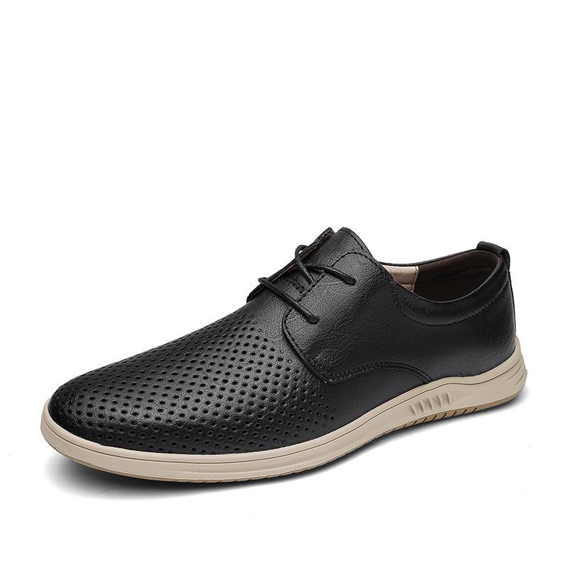 Large size rubber non-slip sole Youth trend Men s casual leather shoes Lace-up round head Daily work Shoes 38 чёрный
Large size rubber non-slip sole Youth trend Men s casual leather shoes Lace-up round head Daily work Shoes 38 чёрный