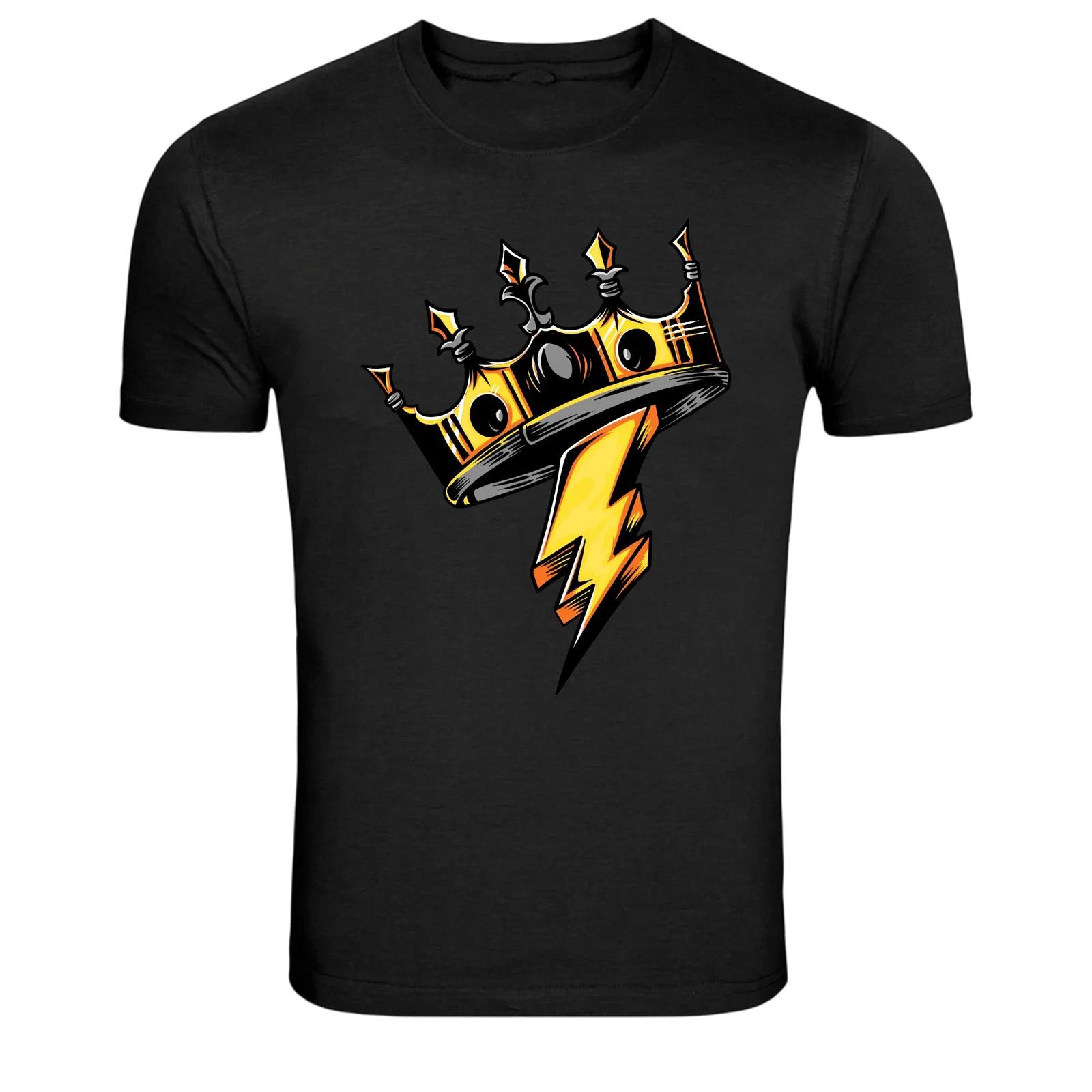 Electric Crown Lightning King Symbol Graphic T-Shirt 2XL
Electric Crown Lightning King Symbol Graphic T-Shirt 2XL